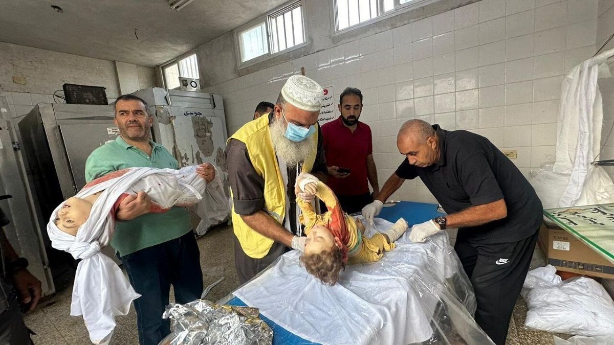 فاسد شدن اجساد در بیمارستان شفا / هشدار  مدیرکل وزارت بهداشت در غزه 