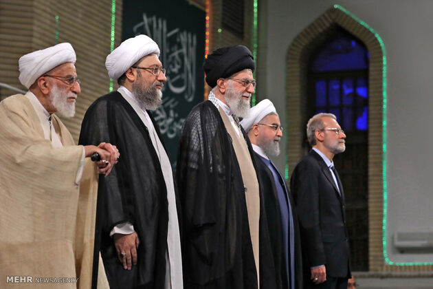 مراسم تنفیذ حکم ریاست جمهوری حسن روحانی