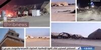 نخستین فیلم رسمی از خسارات پایگاه نظامی آمریکا پس از حمله موشکی سپاه