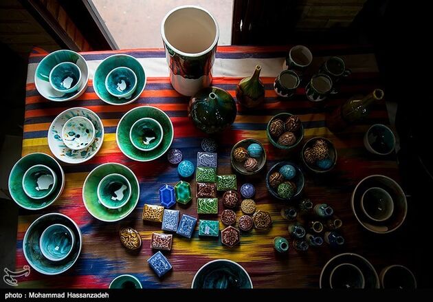 نمایشگاه صنایع دستی ویژه همسران سفرا