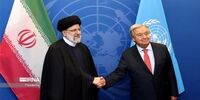 دبیرکل سازمان ملل به رئیسی پیام داد