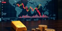 طلای جهانی در مسیر ریزش | دلار و تورم نوسان می‌کنند | بازار جنگ را پیش بینی می‌کند؟ 