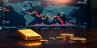 طلای جهانی در مسیر ریزش | دلار و تورم نوسان می‌کنند | بازار جنگ را پیش بینی می‌کند؟ 