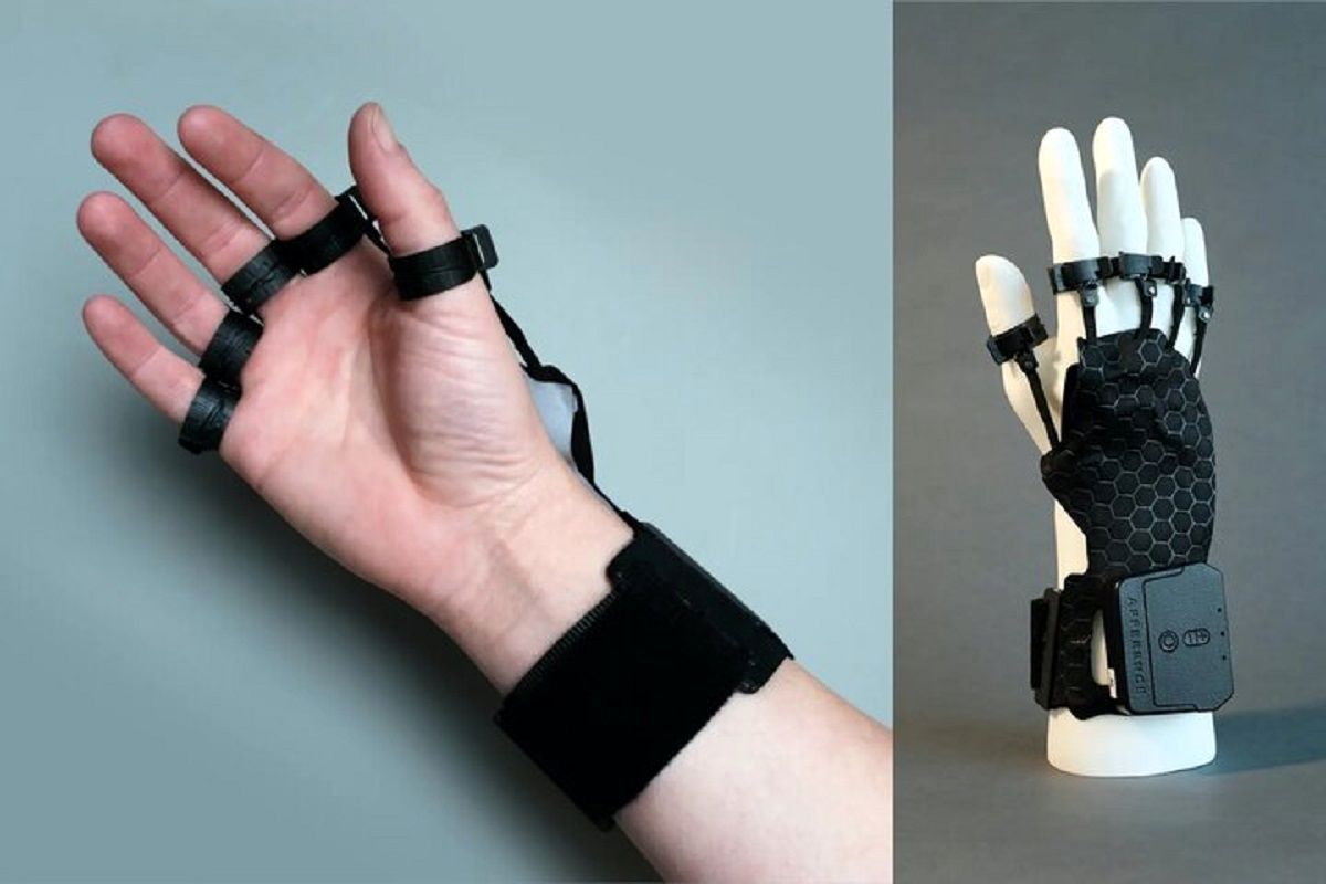 امکان حس لامسه مجازی با یک دستکش!