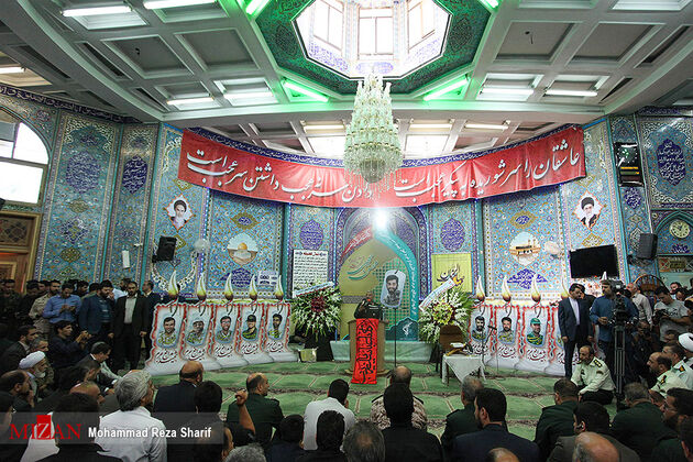 مراسم بزرگداشت شهید حججی در نجف آباد