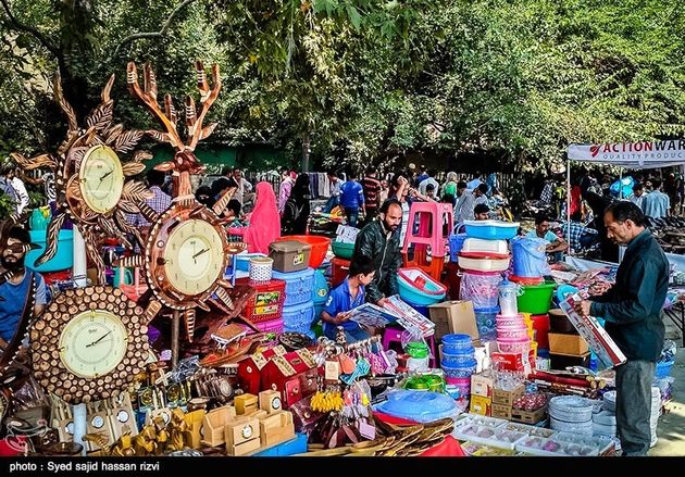 بازار عید قربان در کشمیر
