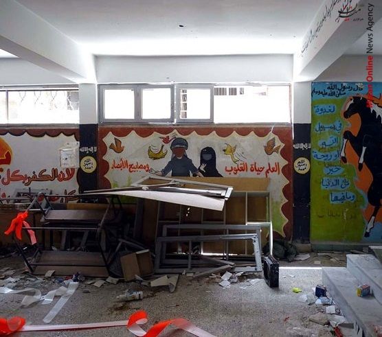 مراکز جذب داعش در مدارس سوریه +عکس