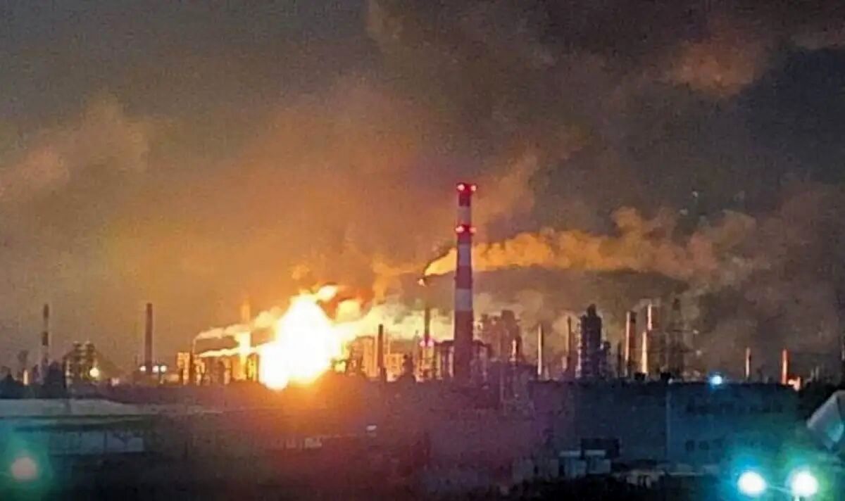 حمله اوکراین به قلب روسیه / یک پالایشگاه نفت در نزدیکی مسکو مورد هدف قرار گرفت