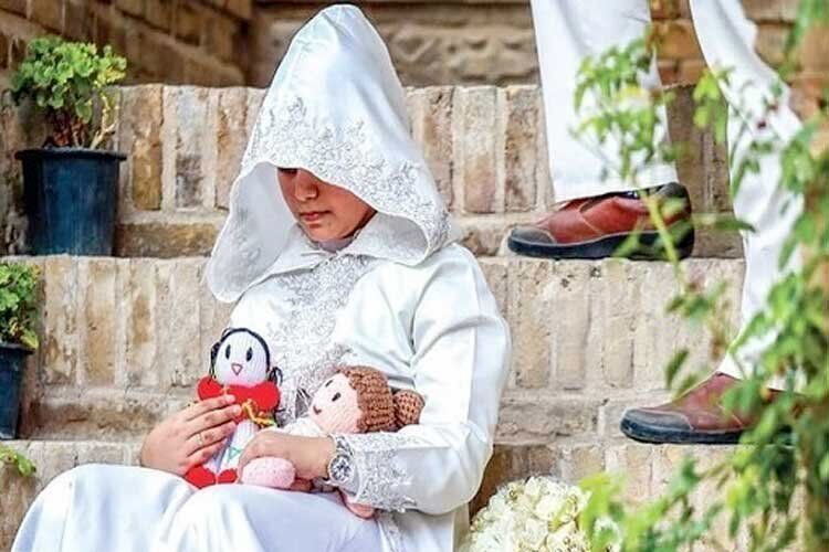 کودک همسری این بار در قزوین؛ ۲ دختر ۱۱ ساله عروس شدند

