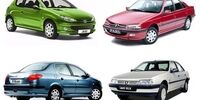 لیست جدید قیمت پژو 206، خانواده سمند، پژو405 ، رانا و پژو پارس (+جدول کامل)
