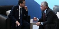 دیدار و گفتگوی رئیس رژیم صهیونیستی با شاه اردن 