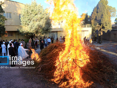 تصاویر| آیین کهن جشن سده در کرمان