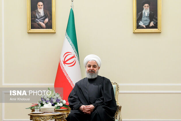 دیدارهای امروز روحانی
