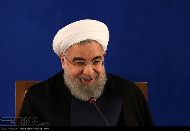 کنفرانس خبری حسن روحانی رئیس جمهوری