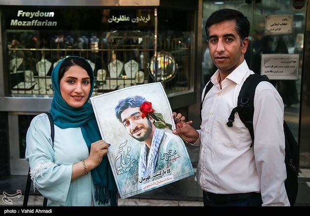 کمپین بازگشت قهرمان در استقبال از پیکر شهید حججی