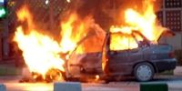 خودروی پراید این مقام مسئول را آتش زدند+ جزئیات