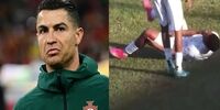 شادی پس از گل رونالدویی در لیگ برزیل مصدوم داد + فیلم