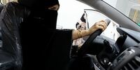 نمایشگاه خودرو زنان در عربستان + عکس