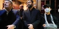 تصاویری از مراسم ختم همسر و فرزندان سقاب اصفهانی/ جهانگیری همنشین عارف شد/ قالیباف هم همنشین علی اکبر صالحی/ این مداح هم بود