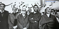 ابراهیم یزدی و آیت الله هاشمی در روزهای پیروزی انقلاب اسلامی + عکس