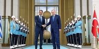 دیدار اردوغان با نخست وزیر یونان در آنکارا