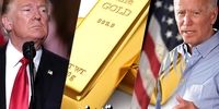 حدس قیمت طلا از نتیجه انتخابات آمریکا