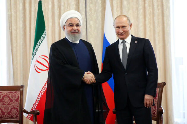 روحانی و پوتین