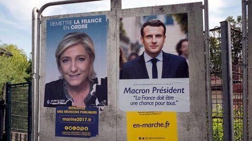 جدیدترین نظرسنجی انتخابات فرانسه