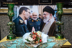 مراسم گرامیداشت سرلشکر حاج محمود باقری، فرمانده موشکی نیروی هوافضای سپاه