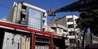 آتش سوزی وحشتناک در میدان هفت تیر تهران