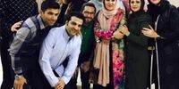 جمع دوستانه فوتبالیست ها و هنرمندان +عکس
