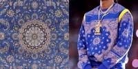 غوغای خواننده سرشناس آمریکایی با یک نماد ایرانی+تصاویر