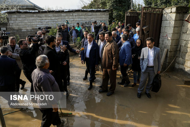 بازدید جهانگیری از مناطق سیل‌زده