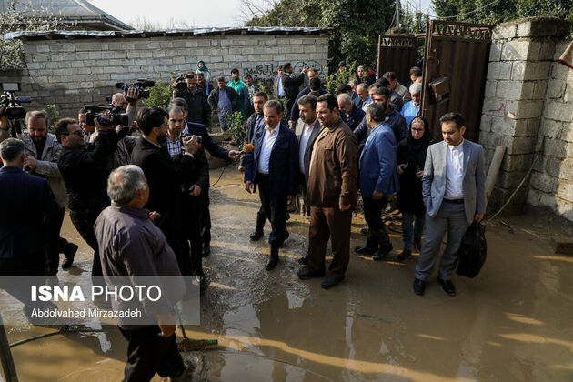 بازدید جهانگیری از مناطق سیل‌زده