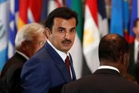 اقدام جالب امیر قطر در مواجهه با همسر مکرون در فینال جام جهانی+فیلم