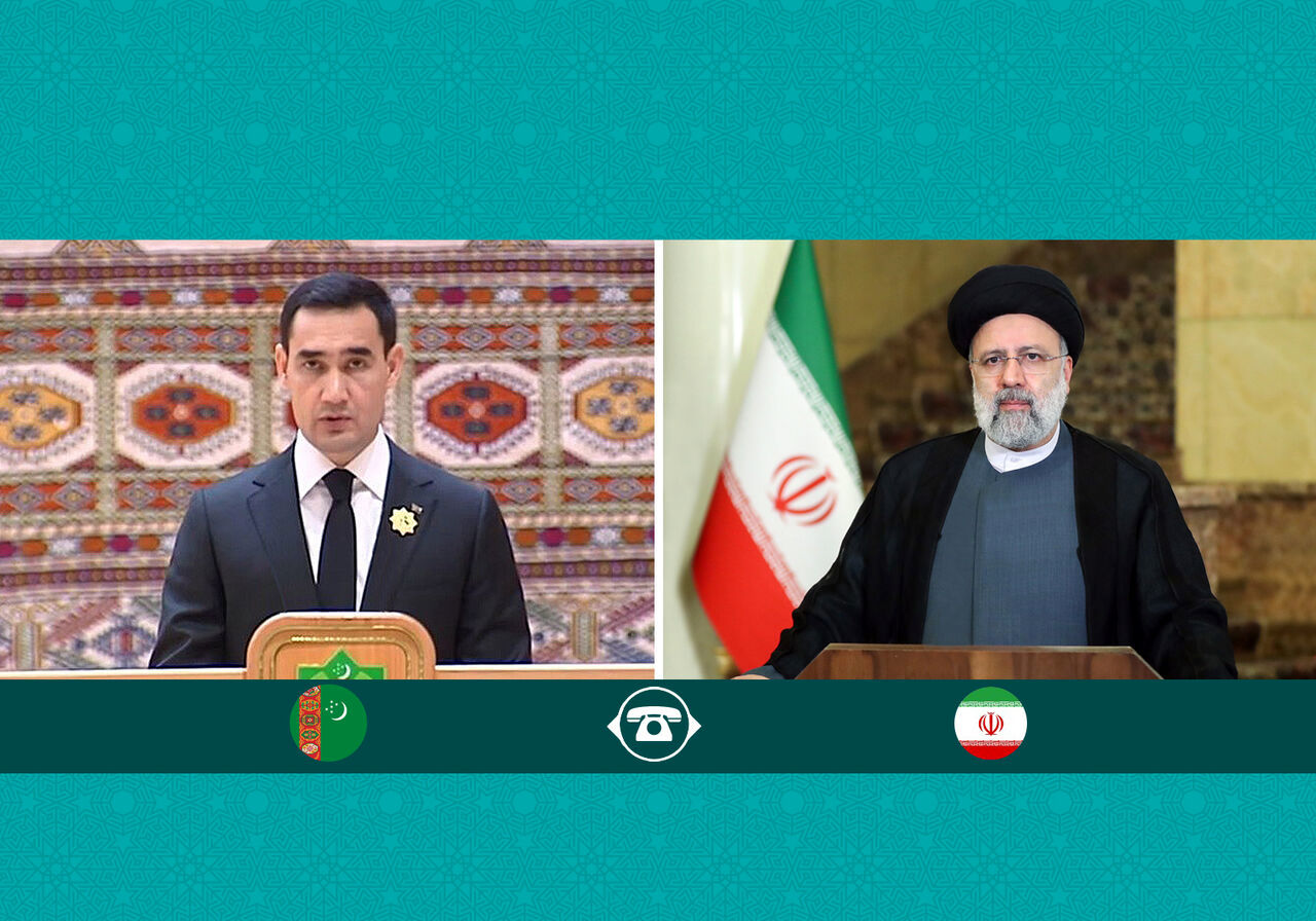 گفت‌وگوی رییسی با همتای ترکمنستانی درباره جنایات اخیر اسرائیل