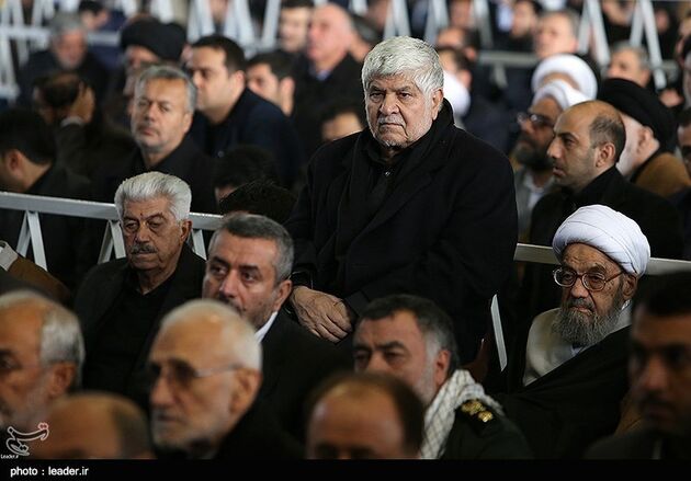 اقامه نماز بر پیکر آیت الله هاشمی رفسنجانی توسط مقام معظم رهبری