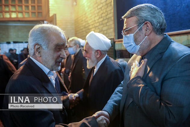 مراسم همسر شهید مطهری