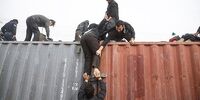 زائران اربعین در مرز مهران
