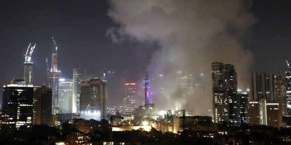حمله وسیع 100 موشکی ایران به اسرائیل /آژیرهای خطر به صدا درآمد/ نیروگاه برق حیفا هدف قرار گرفت