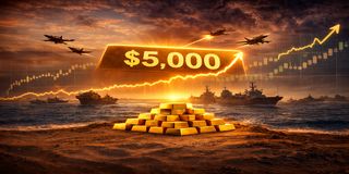 حمله نظامی آمریکا به ایران قیمت طلا را چند درصد افزایش خواهد داد؟ | تنش‌های خاورمیانه تقاضا برای دارایی‌های امن را تقویت کرد