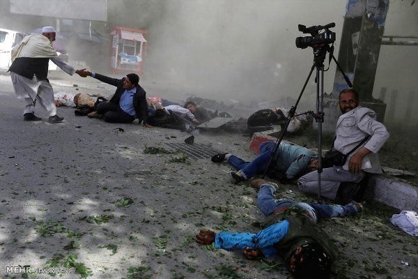 اولین تصاویر از انفجار هولناک در کابل+فیلم