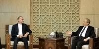 دیدار وزرای خارجه ایران و سوریه 