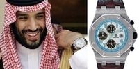 جنجال بر سر ساعت گران‌بهای بن سلمان+عکس