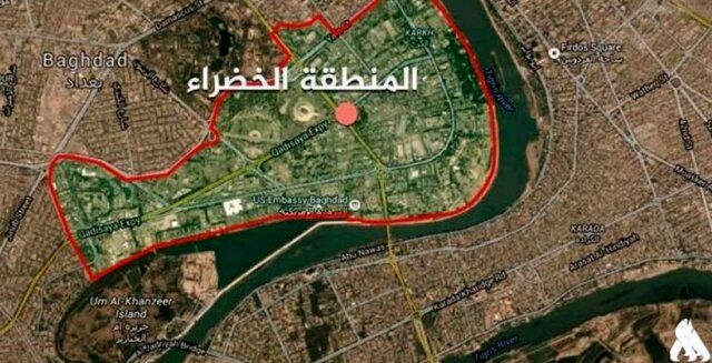فوری: شلیک موشک به الخضرای بغداد، آژیر خطر در سفارت آمریکا