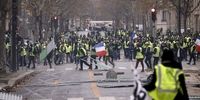 اعتراضات فرانسه؛ لباس‌شخصی‌ها در میان معترضان/تجمع 5 هزار نفری در شانزلیزه/ بازداشت حدود 500 نفر