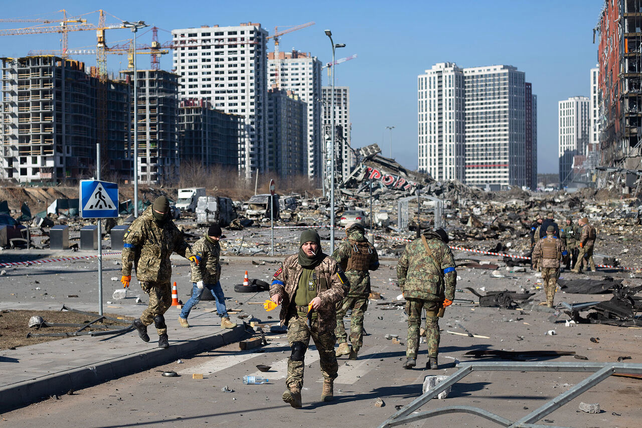 ناکامی روس‌ها در پیشروی به سمت پایتخت اوکراین
