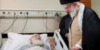 عیادت رهبر معظم انقلاب از حضرت آیت‌الله نوری همدانی