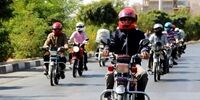 توصیه بازیگر مشهور به موتور سواران با نمایش یک موتور لاکچری +عکس