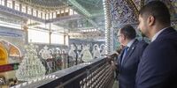 حضور دیپلمات هلندی در حرم امام حسین(ع)